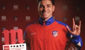 爱游戏官网APP-5场4球！阿尔瓦雷斯当选马竞4月最佳球员